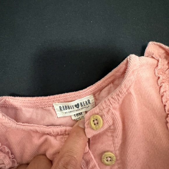 Pink Dress with matching tights - Picture 2 of 2